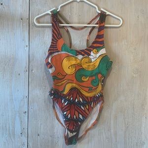 Super fun printed leotard